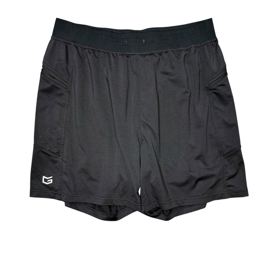 Gradual Black Athletic‎ Basketball Running Workout Shorts Mens Size X-Large